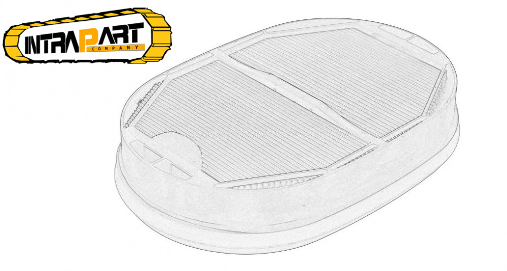 Filtru aer secundar CAT 432E, 2277449