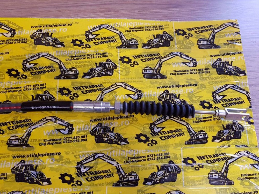 Cablu acceleratie buldoexcavator, Komatsu WB93 WB97 - 312608090