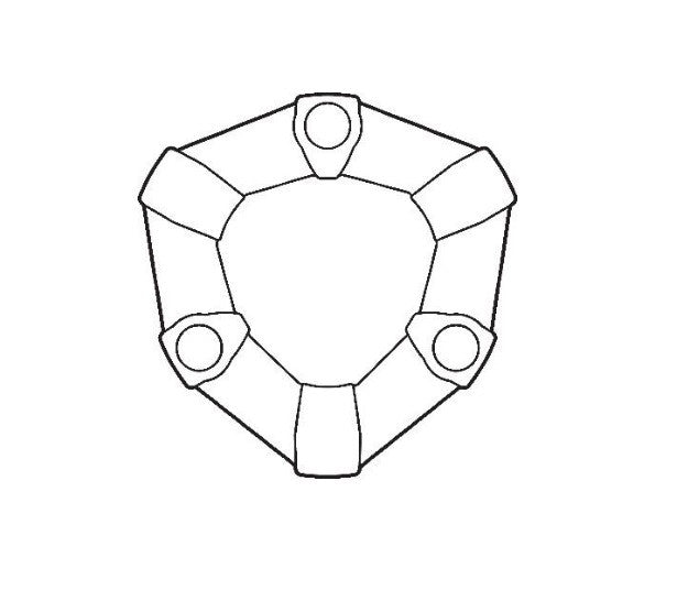 Cuplaj elastic, Centaflex 8H