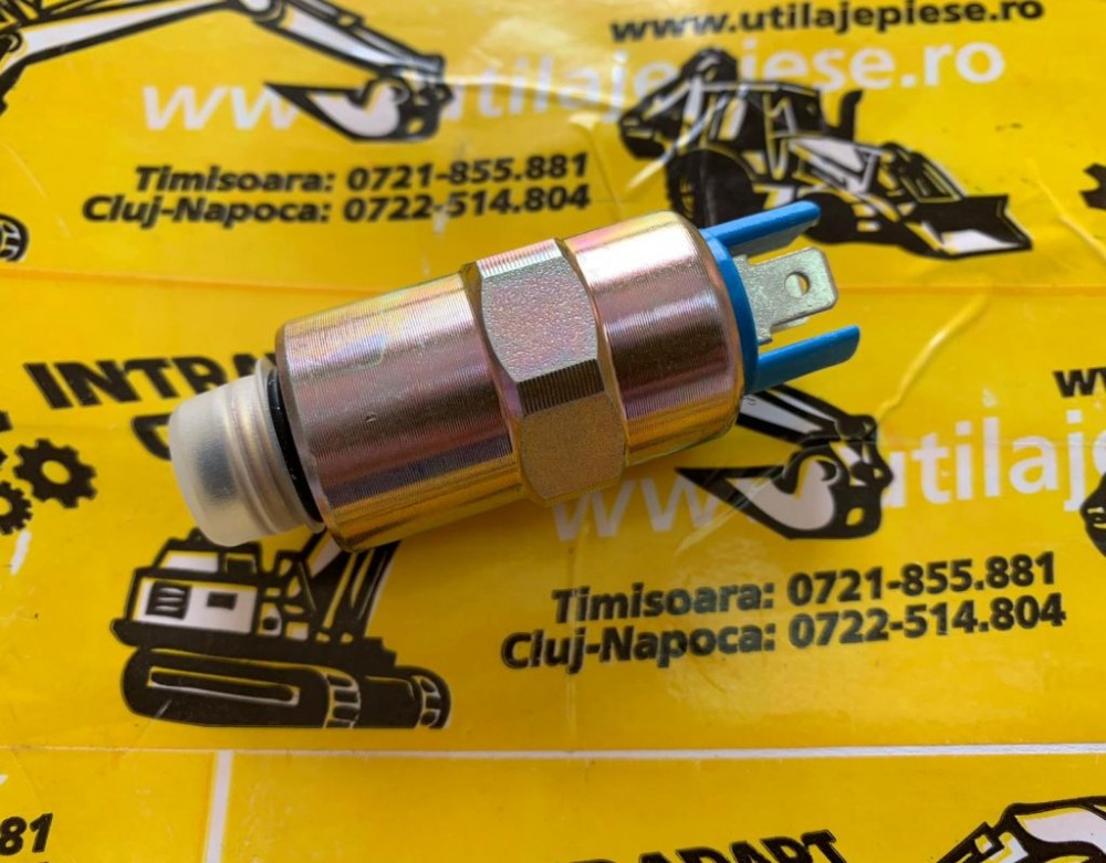 Electrovalva pompa injectie buldoexcavator, Caterpillar 432E - 7185900