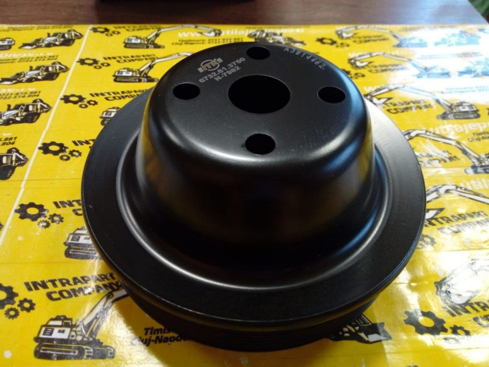 Flansa curea utilaj, Komatsu, 4D102E 6D102E D32E - 6732-61-3750