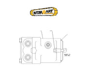 Hidromotor compactor, CAT, CB-54 CB-64 CP-56 - 1374581