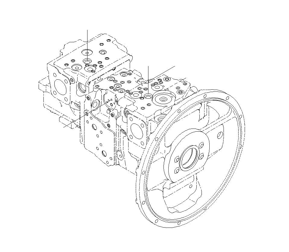 Piese pompa hidraulica, Komatsu 708-2L-01600 - 708-2L-06470