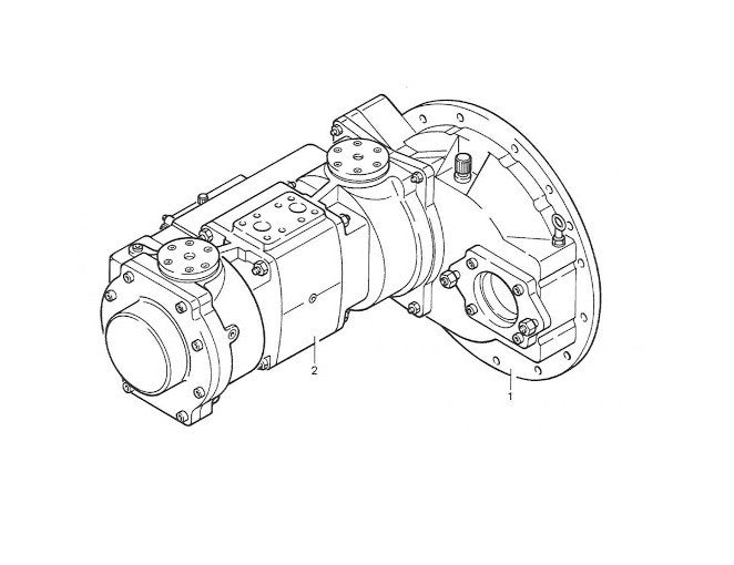 Piese pompa hidraulica, Liebherr LPVD125