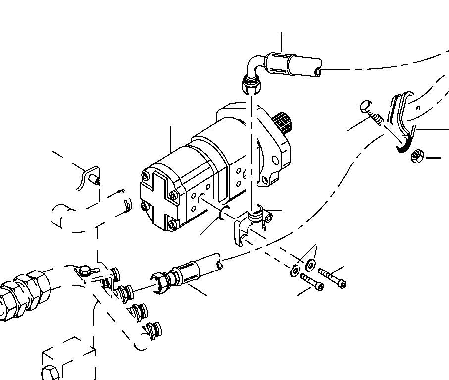 Pompa hidraulica utilaj, Komatsu, WA65-5 WA70-6 WA65-6 - 42T-62-24120