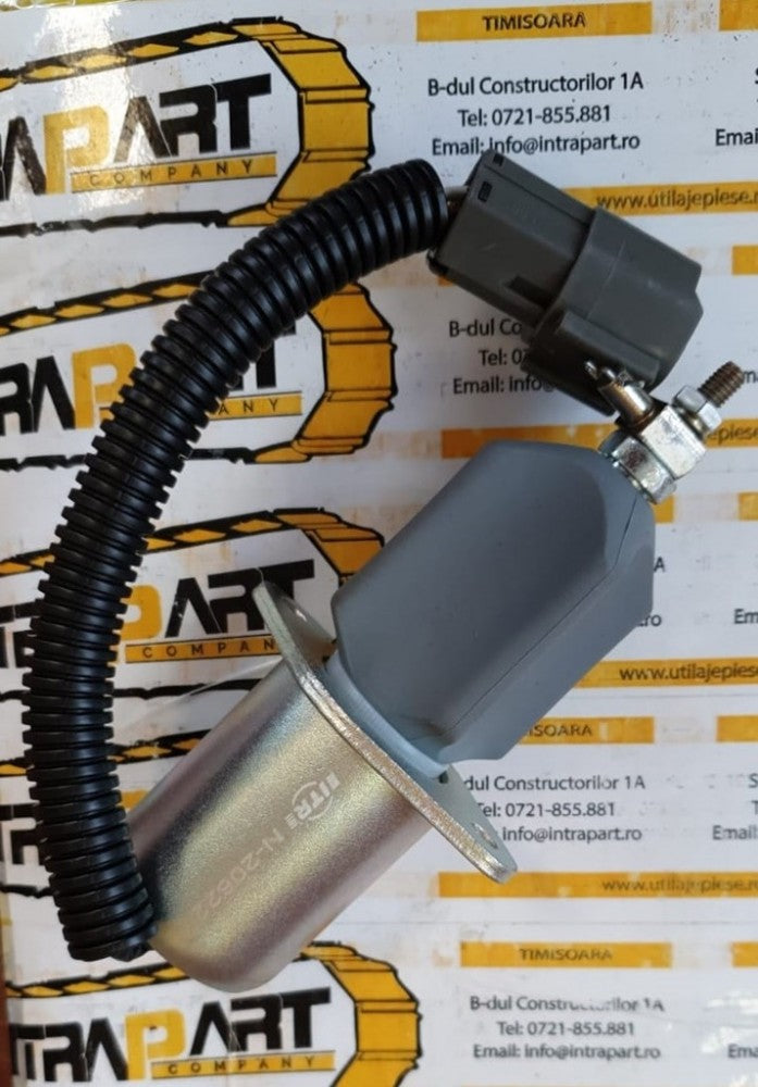 Solenoid pornire oprire excavator, Komatsu, PC110R PC95R PW110R - YM129953-77803