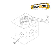 Valva excavator, Caterpillar 320 321 322 - 3892407